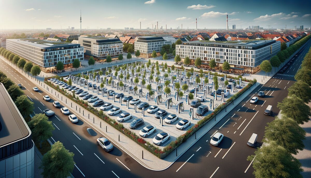 halböffentlicher Ladepark: 200 Ladepunkte im Heilbronner Innovationspark